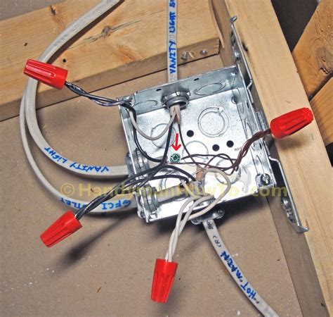 2 piece cable junction box split in half|splitting one wire into two.